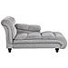 Chaise Longue Color Grigio Chiaro Lormont - Foto miniatura 1