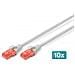 Cavo Patch U /UTP CAT 6 LSZH 10 Pezzi - Foto miniatura 1