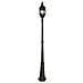 Lampione Da Esterno 1 Luce Nero Ip44, E27 - Foto miniatura 1