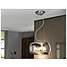 Sospensione A Soffitto In Cristallo Dimmerabile A 5 Luci Con Telecomando Cromo, Specchio, G9 - Foto miniatura 3
