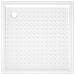 Piatto Doccia Con Superficie Puntinata Bianco 80x80x4 Cm In Abs - Foto miniatura 6