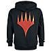 Wizards Uomo Felpa Jogging Nero Xxl 100% Cotone Regular - Foto miniatura 2