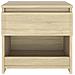 Comodino Rovere Sonoma 40x30x39 cm in Legno Multistrato - Foto miniatura 4
