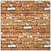 Pannelli Murali 3D con Design Mattoni Marrone Chiaro 10 pz EPS - Foto miniatura 4