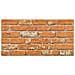 Pannelli Murali 3D con Design Mattoni Marrone Chiaro 10 pz EPS - Foto miniatura 1