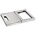 Notebook Compact, Metallico, Rettangolare, Acciaio inossidabile, Acciaio inossidabile - Foto miniatura 2