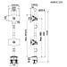 AMR2C32V, Clamp, 75 x 75,100 x 100,200 x 200 mm, Nero, Alluminio, Plastica, Acciaio, -15 - 15° - Foto miniatura 1