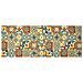 Tappeto Cucina Antiscivolo Stampa Digitale Emozioni Fantasie Maiolica Marina 58x80 Deruta - Foto miniatura 1
