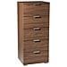 Mobiletto 5 Cassetti Tinta Noce - Foto miniatura 1