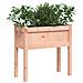 Fioriere Da Giardino 2 Pz Con Gambe Legno Massello Di Douglas - Foto miniatura 3