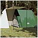 Tenda da Campeggio per 3 Persone Verde Impermeabile - Foto miniatura 5