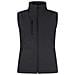 Padded Softshell Vest Ladies Nero M - Foto miniatura 1