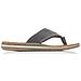 Black Casual Open Flip-flops Infradito Sintetico E Tessile Scarpe Uomo Nero Eu 40, 21084-00 - Foto miniatura 3
