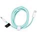 Cavo Dati E Ricarica Pd60w 3a C263 Usb-c To Usb-c Fast Charge 60w 1,5m Green Per Smartphone Tablet - Foto miniatura 2