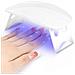 Lampada Per Asciugare Unghie Uv Ultravioletta. Per Smalti Speciali Tipo Semipermanente, Acrilico, Ecc. - Foto miniatura 3