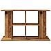 Supporto Acquario 100x40x60cm in Legno Multistrato Legno Antico - Foto miniatura 4