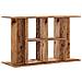 Supporto Acquario 100x40x60cm in Legno Multistrato Legno Antico - Foto miniatura 6