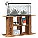 Supporto Acquario 100x40x60cm in Legno Multistrato Legno Antico - Foto miniatura 3