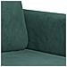 Lusso Casadino -  Divano A 3 Posti Verde Scuro 180 Cm In Velluto - Foto miniatura 5