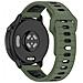 Cinturino In Silicone Per Garmin Vivoactive 6 Green - Foto miniatura 1