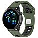 Cinturino In Silicone Per Garmin Vivoactive 6 Green - Foto miniatura 2