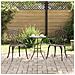 Set di 2 Sedie da Giardino in Alluminio Fuso Bronzo - Foto miniatura 2