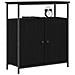 Mobile Black Oak 70x30x80 cm in Legno Ingegnerizzato - Foto miniatura 3