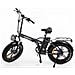 Bici E-bike 20'' Fat Bike   Spark P5 Bicicletta Pieghevole In Alluminio Batteria Samsung 48v 14ah Motore Bafang 250w 80nm - Silver - Foto miniatura 1