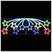 Stella di Natale con 432 LED Multicolore 180 x 57 cm PVC - Foto miniatura 6