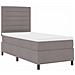 Letto a molle con materasso con led Talpa 90 x 190 cm Tessuto - Foto miniatura 6