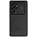 Cover per Galaxy S25 Ultra - Pelle /PU, Nero, Con Tarjetero - Foto miniatura 1