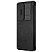 Cover per Galaxy S25 Ultra - Pelle /PU, Nero, Con Tarjetero - Foto miniatura 4