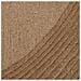 Tappeto Pune In Lana Tufted Marrone Con Motivo Geometrico 160×230 Cm - Foto miniatura 3