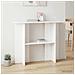 Tavolo consolle Bianco 100 x 30 x 75 cm Legno ingegnerizzato - Foto miniatura 2
