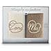 Set di asciugamani 420 g /m² - 2x70x140 cm - Ecru-Beige - Ricamati per coppie - Regalo perfetto - Foto miniatura 3