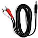 Cavo audio jack 3,5 mm stereo maschio a 2 RCA maschio 1,8 m - Foto miniatura 1