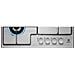 Piano Cottura EGS 6434 X a Gas 4 Fuochi Gas Colore Acciaio Inox - Foto miniatura 2