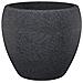 Vaso Per Piante Lineo Nero Di Granito 48 cm - Foto miniatura 1