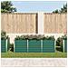 Fioriera Per Giardino In Acciaio Zincato 240x80x77 Cm Verde - Foto miniatura 6