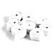Slowfall Streamers 5mx0.85cm, White, 100x - Foto miniatura 1