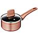 Ramata Set Di Pentole E Padelle, Esterno Effetto Rame, Alluminio Antiaderente, 8 Pezzi - Foto miniatura 4