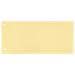 Separatore Per Archivio Con Due Fori 24x10,5 Cm 190 G / m² Giallo Conf. Da 100 - Kf00516 - Foto miniatura 1