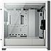 5000d Tempered Glass Midi Tower Bianco - Foto miniatura 6