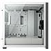 5000d Tempered Glass Midi Tower Bianco - Foto miniatura 2