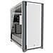 5000d Tempered Glass Midi Tower Bianco - Foto miniatura 5