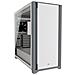 5000d Tempered Glass Midi Tower Bianco - Foto miniatura 1