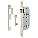 Serratura Da Incasso Per Porta Interna Con Chiave, 1/2 Giro, Asse 40mm, Estremità Quadrate, 1 Chiave - - Foto miniatura 1
