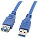 Ca-us3e-10cc-0018-b Cavo Usb 1,8 M Usb 3.0 Usb A Blu - Foto miniatura 3