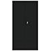 Armadio Classificatore Nero 90x40x180 Cm In Acciaio - Foto miniatura 3