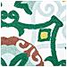 Set Di 2 Cuscini Elanite Cotone 45 X 45 Cm Verde Trama Orientale - Foto miniatura 4
